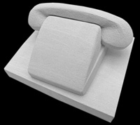 Jason Roche - Sculpted Telephone from Limestone
